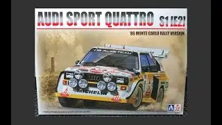 Beemax 1/24 Audi Sport Quattro S1 E2 In box review