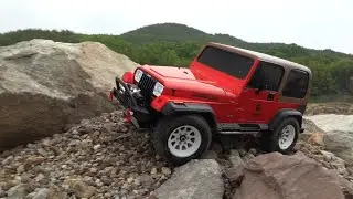 Tamiya CC-01 Chassis | Jeep Wrangler YJ | Making & Off-road Adventure #1