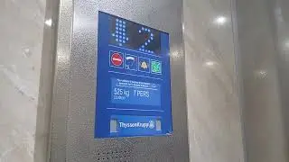 2 magnifique ascenseur mod par thyssenkrupp Toulon france 