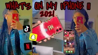 WHAT’S ON MY IPHONE 11 | apps, widgets + more! *2021*
