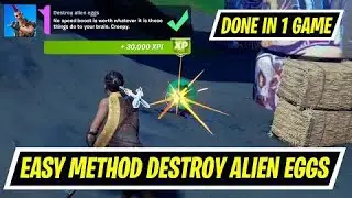 Fortnite - Epic Quest - Destroy Alien Eggs