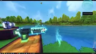 Hytale Particle System - Space Laser Gun Effects - Idle - Made with VFXTale by CyberAxe