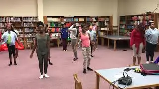Flash Mob New Orleans -  Thriller Dance Class with Kenneth Kynt Bryan @