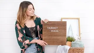 HUGE Target Haul 2019 | Home Decor + Summer Try On Haul!
