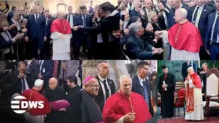 FULL HISTORIC ARRIVAL & GRAND WELCOME: Pope Leo XIV Arrives at Shrine of Our Lady of Lebanon | AK1E