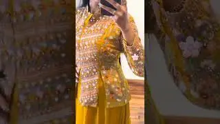 Kaisa lgha yeh wedding guest outfit btao?🌸✨️#youtubeshorts #trending #ytshorts #shorts #wedding #fyp