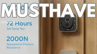ULTRALOQ Bolt F Review: Fingerprint Smart Lock with Native Apple Home Support! 🍏