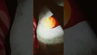 glow in the dark pumpkin using Let's Resin glow in the dark powders