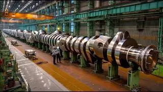 Extreme Heavy Duty Steel Marvels Manufacturing Process - From Raw Steel Into Industrial Masterpieces