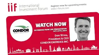 12. IIF - Condor Energies Inc.