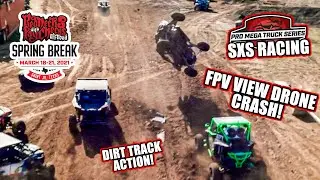FULL ON SXS RACING! RWP Spring Break 2021 Pro Mega Truck Series SXS Race Highlights