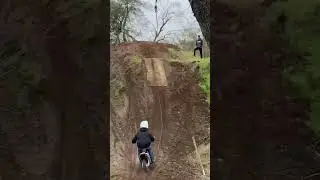 Huge pitbike jump