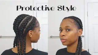 NATURAL HAIR PROTECTIVE STYLE | NATURAL HAIR