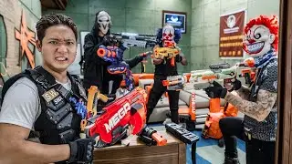 ALPHA Nerf War: Elite Warriors Deploy Tactical Nerf Guns Against a Crime Syndicate