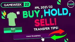 FPL GAMEWEEK 22 TRANSFER TIPS! | Buy, Hold, Sell | Gameweek 22 | Fantasy Premier League Tips 2021/22