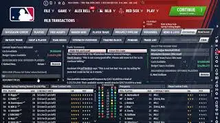 out of the park baseball (ootp) 21 redsox franchise