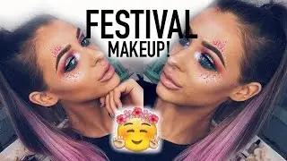 FESTIVAL/COACHELLA INSPIRED MAKEUP! 🌸✨🌸