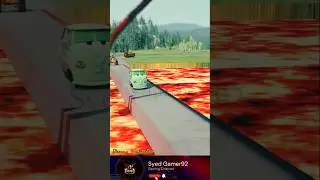 Car crush V's beaming 😁 #shorts #viralgames #automobile #cargametv #beamngdrive #cargaming #gaming