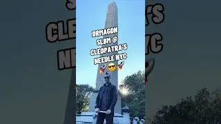 DRMAGDN Say Less Be More @ Cleopatra&rsquo;s Needle In Central Park NYC #DRMAGDN #Cleopatra #Egypt
