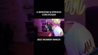 marza si strozza con l'acqua 🌊#foryou #memes #clips #marza #funny #humor #shorts #shortvideo #blur
