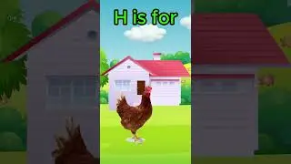 H is for Hen #aforapple #abcd #hforhouse #hforhen