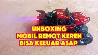 Unboxing Mobil Remot Off-road Murah Keren Keluar Asap Kaya Knalpot Sungguhan