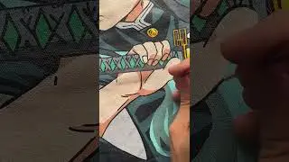 Muichiro Custom Painted Denim Art Inspirasi #custompainting #anime #animeart #muichirotokito