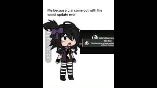 I&rsquo;m actually so pissed the update sucks also merry Christmas guys #c.ai #gacha #characterai #update