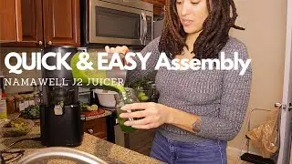 How To Put Together NAMA J2! QUICK and EASY Juicer Assembly