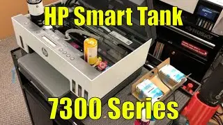 Распаковываем новый Smart Tank 7301 от HP &mdash; установка/выравнивание/заправка/Wi-Fi &mdash; представлено!