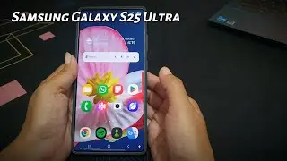 How to hide app names on the Home screen on Samsung Galaxy S25 Ultra