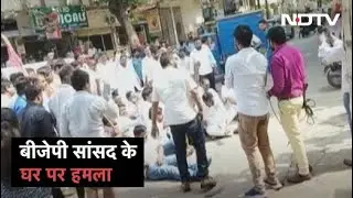 Hyderabad: BJP MP Dharmapuri Arvind's house attacked by TRS workers