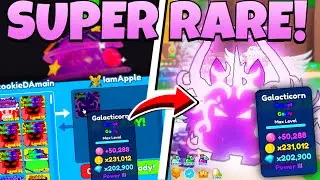 I TRADED For The *NEW* GALACTICORN Secret Pet! 🚀BEST Pet In GAME! (Roblox Bubble Gum Clicker)