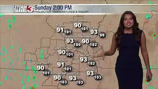 Weekend Evening Forecast 10 PM, August 27, 2022