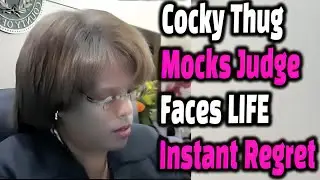 Cocky Thug LAUGHS in Court&mdash;Judge Makes Him Regret It Forever!