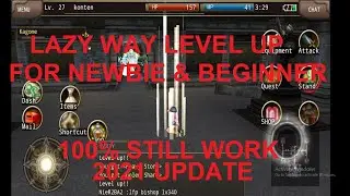 TIPS & TRICKS LVL UP NEWBIE / BEGINNER IRUNA ONLINE LAZY WAY