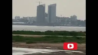 NICE VIEW OF KINSHASA FROM CONGO RIVER |BRAZZAVILLE