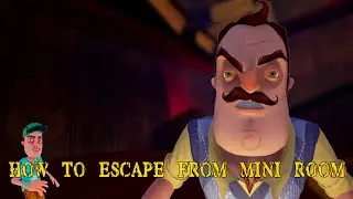 HELLO NEIGHBOR - Act 3  Mini Games/Double Jump Room/Mini room/ Explanation in Hindi &Gameplay #ACT3