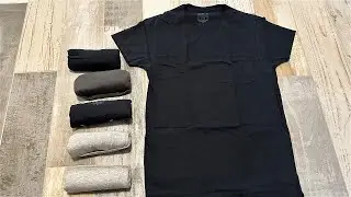 Men's Fruit of the Loom Cotton Short Sleeve Pocket T-Shirts