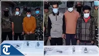 Security forces bust 2 terror modules in J-K, arrest 5 &lsquo;hybrid&rsquo; terrorists