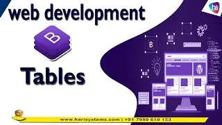 Table in bootstrap 4 | what is responsive table in bootstrap 4 | Sekharmetla | Harisystems