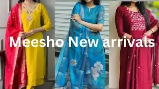 # meesho three piece set under 500rs # yellow # maroon# sky blue #