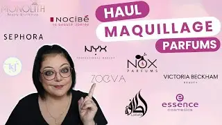 HAUL : Sephora, Nocib&eacute;, Monolith, Zoeva, Nyx, Wycon, Primor, Lecomely X2, etc...