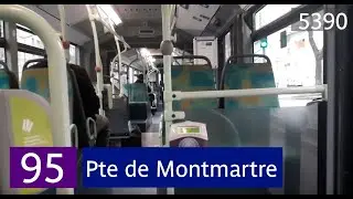 [RATP] Mercedes Citaro GC2 Ligne 95 - n° 5390