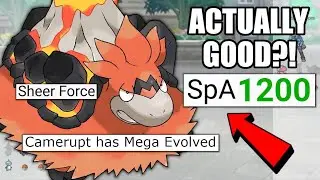 SHEER FORCE MEGA CAMERUPT IS FINALLY BROKEN! POKEMON SCARLET AND VIOLET | POKEMON SHOWDOWN