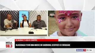 CLAUDIA Y JULIO CORTÉS - OLASCOAGA TUVO UNA NOCHE DE CARNAVAL DESPUÉS DE DÉCADAS