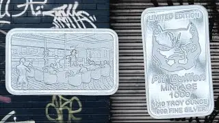 Eat The Rich - Strip Club - 1/10 oz - .999 Fine Silver - PitBullionSilver.com