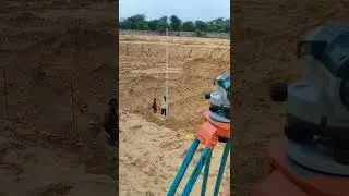 Civil site Visiting || Auto level 🔥😱🔥#shorts #viral #CivilSiteTechniques