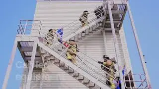507th CES performs 9/11 Tribute fire climb