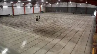 Edinburgh Curling - Heat Mat and Concrete Pour